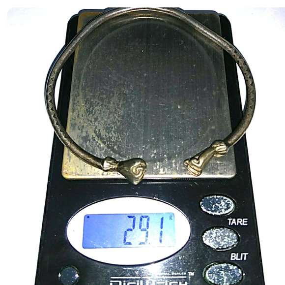 Vintage Solid 925 Sterling Silver Arm/ Cuff - Picture 4 of 4